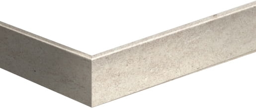 Quick-Step Listwa przypodłogowa MDF  Ceramika biała 2400 x 14 x 77 mm