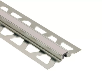 Schlüter STREKSN160SG/V4A Profil dylatacyjny chroniący krawędzie okładziny DILEX-KS Szary kamienny - 2500 mm - 15 mm - 16 mm - 1 mm