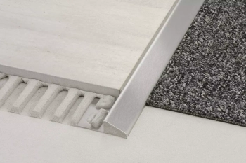 Schlüter STRAU150 Profil łączący do okładzin podłogowych o różnej wysokości RENO-U Aluminium - 2500 mm - 27.5 mm - 15 mm