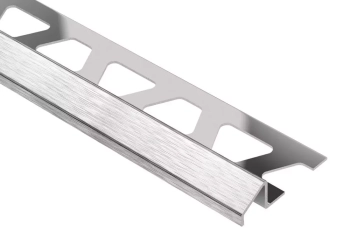 Schlüter STREBU175 Profil łączący do okładzin podłogowych o różnej wysokości RENO-U Stal nierdzewna szczotkowana - 2500 mm - 33.5 mm - 17.5 mm - 1 mm