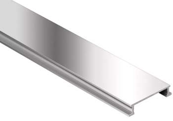 Schlüter STRDL625ACG  Profil bordiurowy do kształtowania okładzin ściennych  DESIGNLINE Aluminium anodowane – chrom połysk - 2500 mm - 25 mm - 6 mm