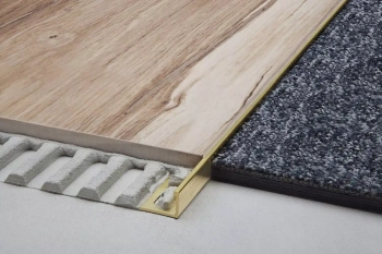 Schlüter STRAEBS110 Profil zakończeniowy bez ogranicznika spoiny SCHIENE-BASIC Aluminium anodowane – naturalne matowe - 2500 mm - 11 mm