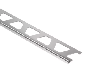 Schlüter STRE20 Profil zakończeniowy ze stali nierdzewnej bez ogranicznika spoiny SCHIENE-E Stal nierdzewna - 2500 mm - 2 mm - 0.8 mm