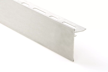 Schlüter STRSS125EB39 Dekoracyjny profil do ochrony krawędzi bez ogranicznika spoiny SCHIENE-STEP-EB Stal nierdzewna szczotkowana - 2500 mm - 52.5 mm - 12.5 mm - 0.8 mm