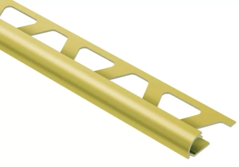 Schlüter STRRO60AM Zaokrąglony profil wykończeniowy z anodowanego aluminium RONDEC-A Aluminium anodowane matowe mosiądz - 2500 mm - 6 mm