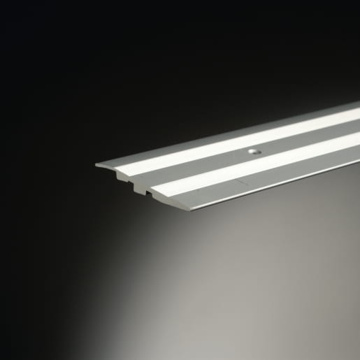 Profil alu. Pergo PGRPC80SILVME270  wyrównujący, nawiercany 2700 mm