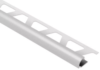 Schlüter STRRO80PG/300 Profil zakończeniowy z barwnie powlekanego aluminium RONDEC-AC Szary pastelowy - 3000 mm - 8 mm