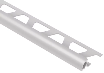 Schlüter STRPRO125PG Zaokrąglony profil zakończeniowy z barwnego PCV RONDEC-PRO Szary pastelowy - 2500 mm - 12.5 mm