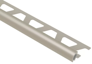Schlüter STRPRO80G Zaokrąglony profil zakończeniowy z barwnego PCV RONDEC-PRO Szary - 2500 mm - 8 mm