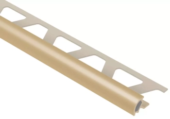 Schlüter STRPRO80HB Zaokrąglony profil zakończeniowy z barwnego PCV RONDEC-PRO Jasnobeżowy - 2500 mm - 8 mm