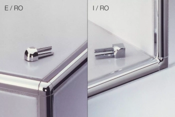 Schlüter STRED/RO125MC Narożnik zewnętrzny 90st, imitacja metalowego odlewu ciśnieniowego RONDEC-MC Mosiądz chromowany - 12.5 mm