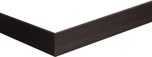 Quick-Step Listwa przypodłogowa MDF Dąb  czarny satynowy 2400 x 12 x 58 mm