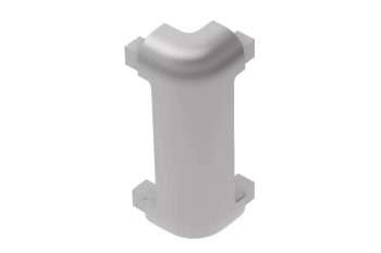 Schlüter STRE90RC100AE39 Narożnik zewnętrzny 90st RONDEC-STEP-CT Aluminium anodowane – naturalne matowe - 50 mm - 10 mm