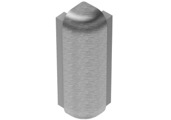 Schlüter STRE90RS125ACGB39 Narożnik zewnętrzny 90st RONDEC-STEP Aluminium anodowane – chrom szczotkowany - 52.5 mm - 12.5 mm