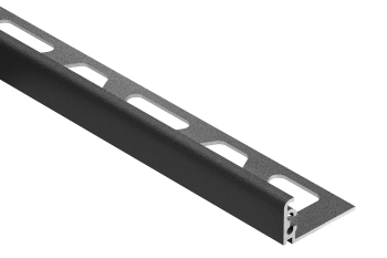 Schlüter STRJ110TSDA Profil zakończeniowy z powłoką strukturalną TRENDLINE JOLLY-TS Aluminium z powłoką strukturalną ciemny antracyt - 2500 mm - 11 mm