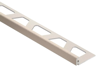 Schlüter STRJ60TSI/300 Profil zakończeniowy z powłoką strukturalną TRENDLINE JOLLY-TS Aluminium z powłoką strukturalną kość słoniowa - 3000 mm - 6 mm