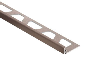 Schlüter STRJ80TSB/300 Profil zakończeniowy z powłoką strukturalną TRENDLINE JOLLY-TS Aluminium z powłoką strukturalną beżowe - 3000 mm - 8 mm