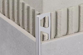Schlüter STRJ80AE/300 Profil wykończeniowy z anodowanego aluminium JOLLY-AE Aluminium anodowane – naturalne matowe - 3000 mm - 8 mm