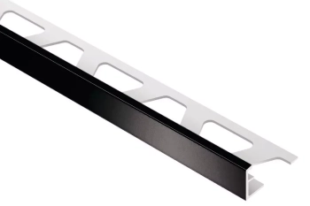 Schlüter STRGS60 Profil zakończeniowy z barwnego PCV JOLLY-P Grafitowoczarny - 2500 mm - 6 mm