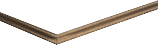 Quick-Step Listwa przypodłogowa MDF  Ciemny dąb nocny 2400 x 17 x 17 mm
