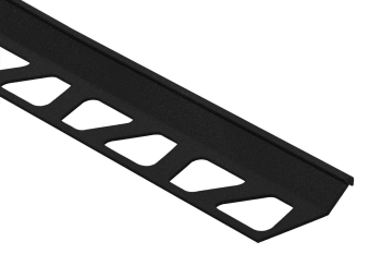 Schlüter STRF45MGS Profil zakończeniowy z barwnie powlekanego aluminium FINEC-AC Grafitowoczarny matowy - 2500 mm - 4.5 mm