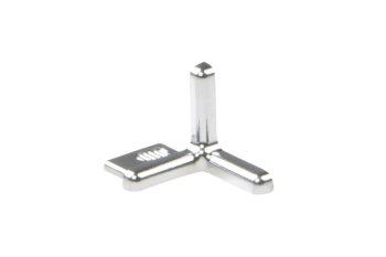 Schlüter STRED/IN100ACG Narożnik zewnętrzny 90st INDEC Aluminium anodowane – chrom połysk - 10 mm