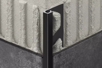 Schlüter STRQ45PW Profil zakończeniowy z barwnie powlekanego aluminium QUADEC-AC Perłowobiały - 2500 mm - 4.5 mm