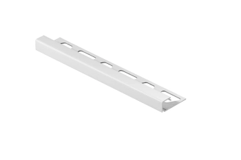 Schlüter STRQ60MBW Profil zakończeniowy z barwnie powlekanego aluminium QUADEC-AC Biel brylantowa matowa - 2500 mm - 6 mm
