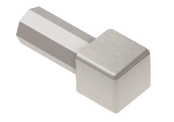 Schlüter STREV/Q45ATGB Narożnik zewnętrzny/wewnętrzny 90st, lite aluminium QUADEC-A Aluminium anodowane szczotkowany tytan - 4.5 mm