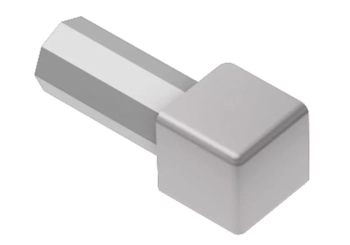 Schlüter STREV/Q60AE Narożnik zewnętrzny/wewnętrzny 90st, lite aluminium QUADEC-A Aluminium anodowane – naturalne matowe - 6 mm