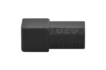 Schlüter STREV/Q60MGS Narożnik zewnętrzny/wewnętrzny 90st do QUADEC-MBW/-MGS, lite aluminium QUADEC-AC Grafitowoczarny matowy - 6 mm