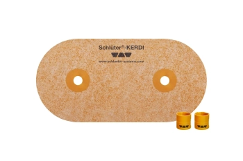 Schlüter STRKMV15DPAS/10 Prefabrykowana manszeta uszczelniająca i tuleja uszczelniająca z tworzywa sztucznego KERDI-PAS - 0.1 mm