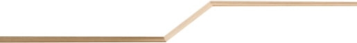 Quick-Step Listwa przypodłogowa MDF  Scotia (kolor dopasowany) 2400 x 17 x 17 mm