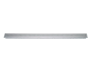 Schlüter STRKLB19EB150 Wzór SQUARE KERDI-LINE-B Stal nierdzewna szczotkowana - 1500 mm - 75 mm - 19 mm - 0.8 mm