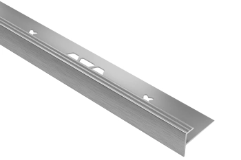 Schlüter STRVPST40ACGB Profil schodowy do okładzin elastycznych VINPRO-STEP Aluminium anodowane – chrom szczotkowany - 2500 mm - 4 mm