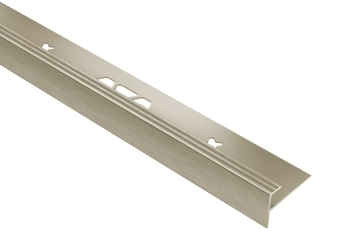 Schlüter STRVPST40ATGB Profil schodowy do okładzin elastycznych VINPRO-STEP Aluminium anodowane szczotkowany tytan - 2500 mm - 4 mm