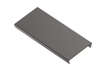 Schlüter STRV/KLTSDA35 Złączka ramkowa ze stali nierdzewnej KERDI-LINE-FC Aluminium z powłoką strukturalną ciemny antracyt - 35 mm - 6 mm