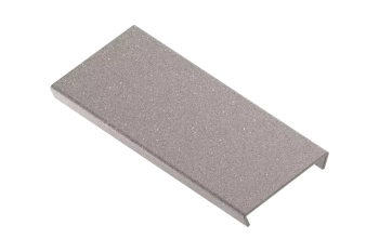 Schlüter STRV/KLTSSG35 Złączka ramkowa ze stali nierdzewnej KERDI-LINE-FC Aluminium z powłoką strukturalną szary kamienny - 35 mm - 6 mm