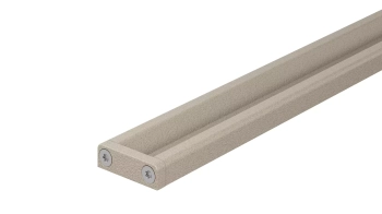 Schlüter STRKLVRD9TSC180 Wzór COVE KERDI-LINE-VARIO-COVE Aluminium z powłoką strukturalną kremowe - 1800 mm - 26 mm - 8 mm