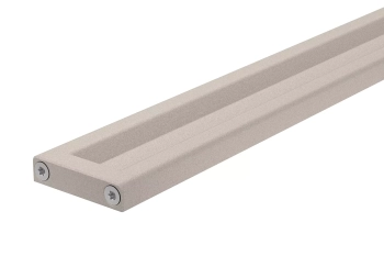 Schlüter STRKLVR1D9TSC120 Wklęsły profil odwadniający z możliwością skracania KERDI-LINE-VARIO-COVE Aluminium z powłoką strukturalną kremowe - 1200 mm - 34 mm - 8 mm