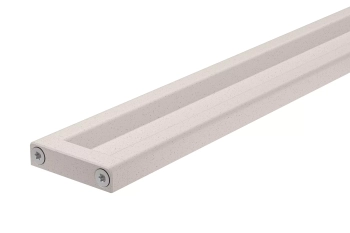 Schlüter STRKLVR1D9TSI120 Wklęsły profil odwadniający z możliwością skracania KERDI-LINE-VARIO-COVE Aluminium z powłoką strukturalną kość słoniowa - 1200 mm - 34 mm - 8 mm
