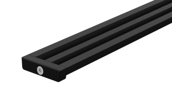 Schlüter STRKLVR1D10MGS180 Wzór WAVE KERDI-LINE-VARIO-WAVE Grafitowoczarny matowy - 1800 mm - 42 mm - 8 mm
