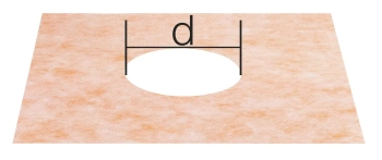 Schlüter STRKD10M1000 Manszeta do uszczelniania KERDI-DRAIN-DR - 1000 mm - 1000 mm