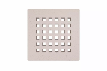Schlüter STRKDGR10TSID3 Wymienna kratka odwadniająca  KERDI-DRAIN-RO Aluminium z powłoką strukturalną kość słoniowa - 100 mm - 100 mm
