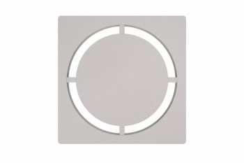 Schlüter STRKDGIF10TSBGD7 Ramka konturowa i wymienna kratka odwadniająca KERDI-DRAIN-STYLE Aluminium z powłoką strukturalną beżowoszare - 100 mm - 100 mm