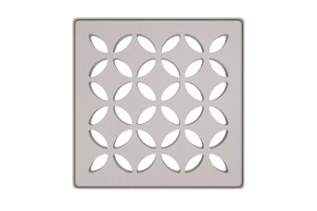 Schlüter STRKDIF10TSBGD5GV Ramka konturowa i wymienna kratka odwadniająca KERDI-DRAIN-STYLE Aluminium z powłoką strukturalną beżowoszare - 100 mm - 100 mm