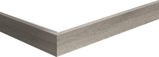 Quick-Step Listwa przypodłogowa MDF Dąb  szczotkowany szary 2400 x 12 x 58 mm