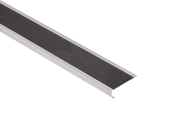 Schlüter STRGLBEBKGS/150 Profil schodowy bez ramienia mocującego TREP-GK/-GLK Grafitowoczarny - 1500 mm - 59 mm - 2 mm - 0.8 mm