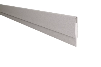 Schlüter STRSPRA33TSBG/140 Dwuczęściowy profil przyłączeniowy do ścian w prysznicach bezbrodzikowych SHOWERPROFILE-R Aluminium z powłoką strukturalną beżowoszare - 1400 mm - 33 mm - 0.6 mm