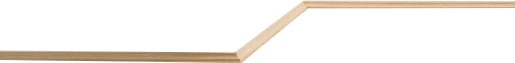 Quick-Step Listwa przypodłogowa MDF Dąb  rustykalny, szczotkowany 2400 x 17 x 17 mm